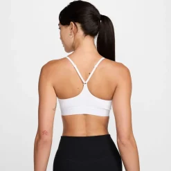 Nike Womens Indy Light Support Padded Sports Bra in White