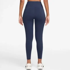 Nike Womens One High Rise 7 8 Tight in Blue