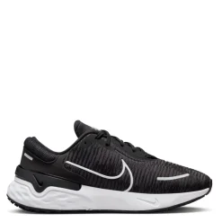 Nike Womens Renew Run 4 Road Running Shoes in Black