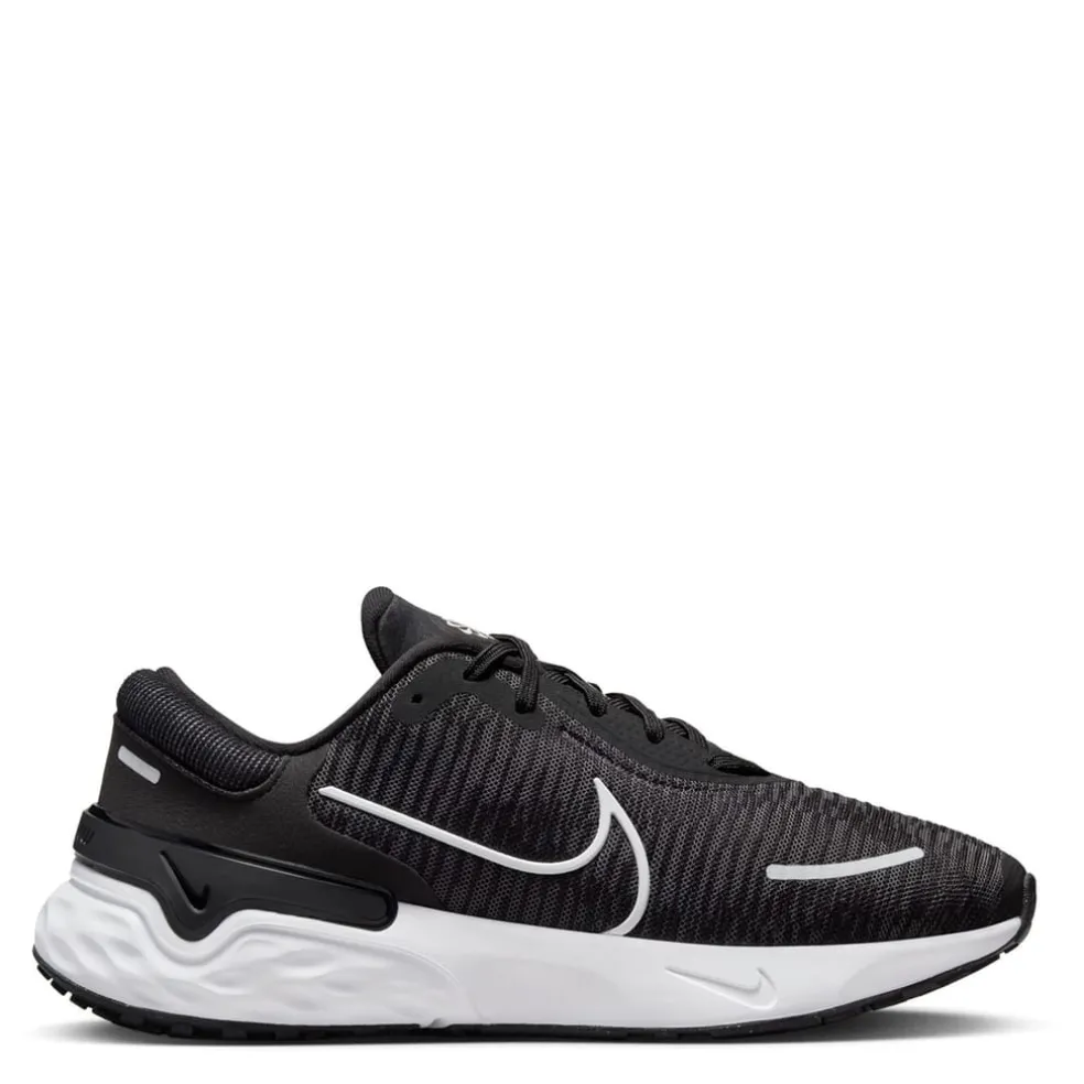Nike Womens Renew Run 4 Road Running Shoes in Black