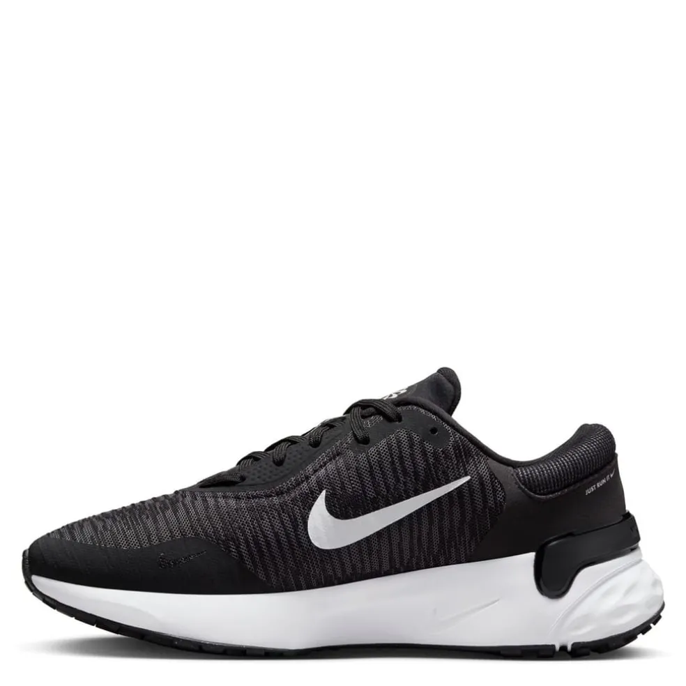 Nike Womens Renew Run 4 Road Running Shoes in Black