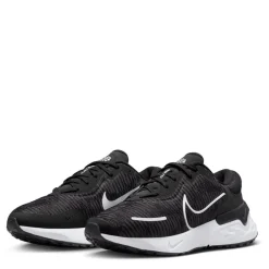 Nike Womens Renew Run 4 Road Running Shoes in Black