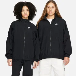 Nike Womens Sportswear Statement Windrunner Jacket in Black
