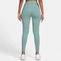 Nike Womens Tempo High Waisted 7 8 Running Leggings in Green