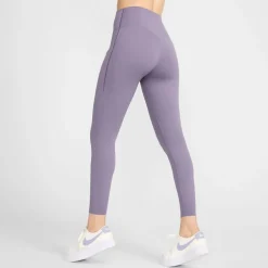 Nike Womens Universa Medium Support High Waisted 7 8 Leggings With Pockets in Multi