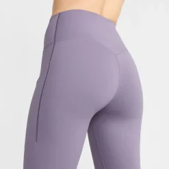 Nike Womens Universa Medium Support High Waisted 7 8 Leggings With Pockets in Multi