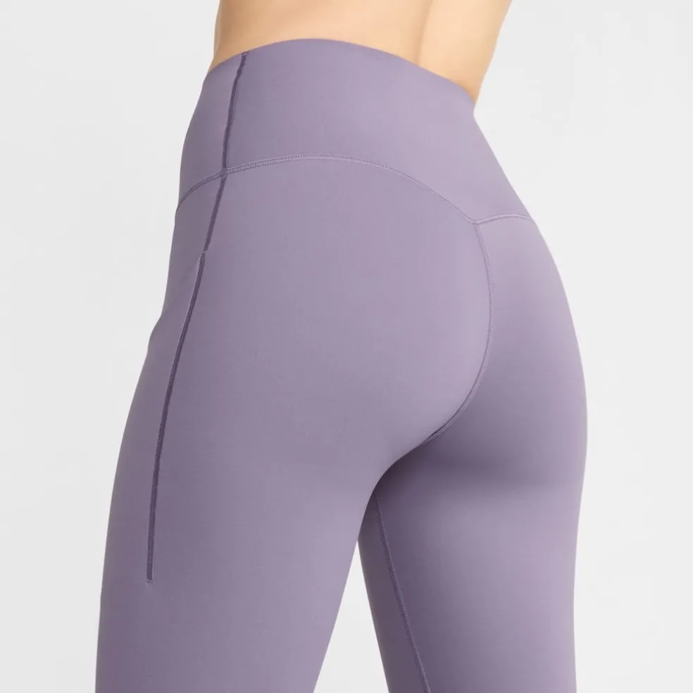 Nike Womens Universa Medium Support High Waisted 7 8 Leggings With Pockets in Multi