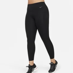 Nike Womens Universa Medium Support High Waisted 7 8 Leggings With Pockets in Black