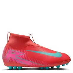 Nike Zoom Mercurial Superfly Academy Juniors Artificial Ground Football Boots in Red
