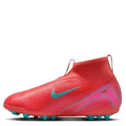 Nike Zoom Mercurial Superfly Academy Juniors Artificial Ground Football Boots in Red