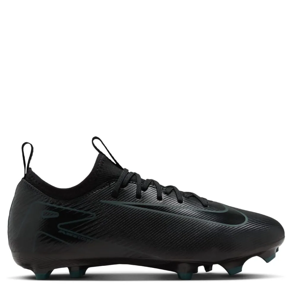 Nike Zoom Mercurial Vapor 16 Academy Juniors Firm Ground Football Boots in Black
