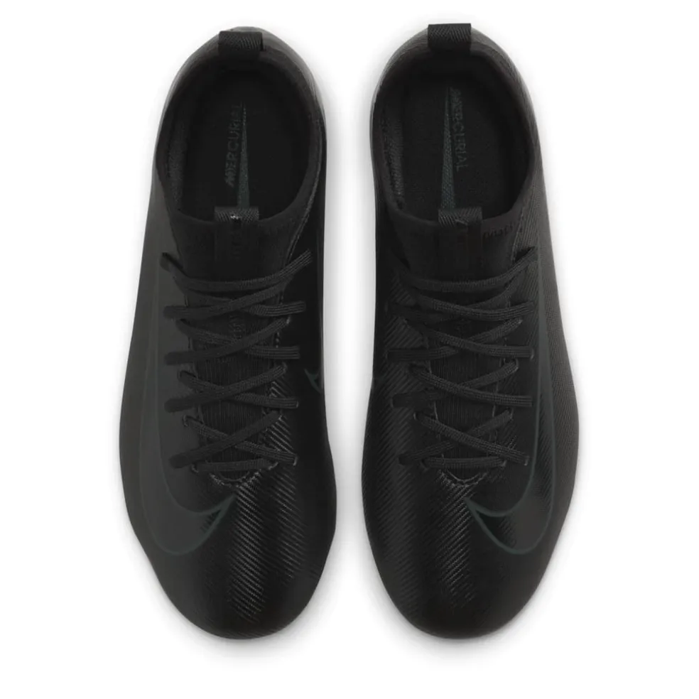 Nike Zoom Mercurial Vapor 16 Academy Juniors Firm Ground Football Boots in Black