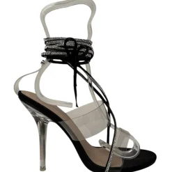 No Doubt Doub D Strpy Sndl in Black