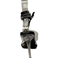 No Doubt Doub D Strpy Sndl in Black