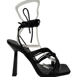 No Doubt Doub Strap Sndl in Black