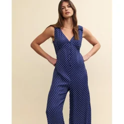 Nobodys Child Clio Jumpsuit in Blue