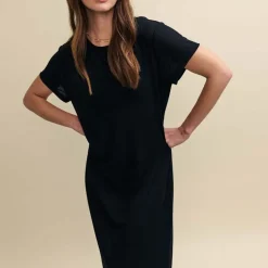 Nobodys Child Dustin Maxi Jersey Dress in Black