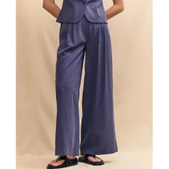 Nobodys Child Plt Frnt Trousersr in Blue