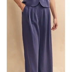 Nobodys Child Plt Frnt Trousersr in Blue