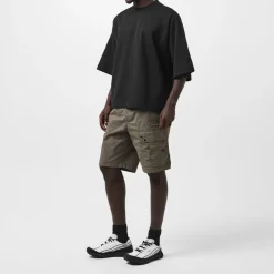 Norda White Stripe Patterned Road Shoes in White