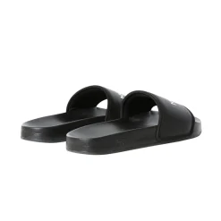 North Face Base Camp Slide III Open Toe Flat Heel Slides in Black