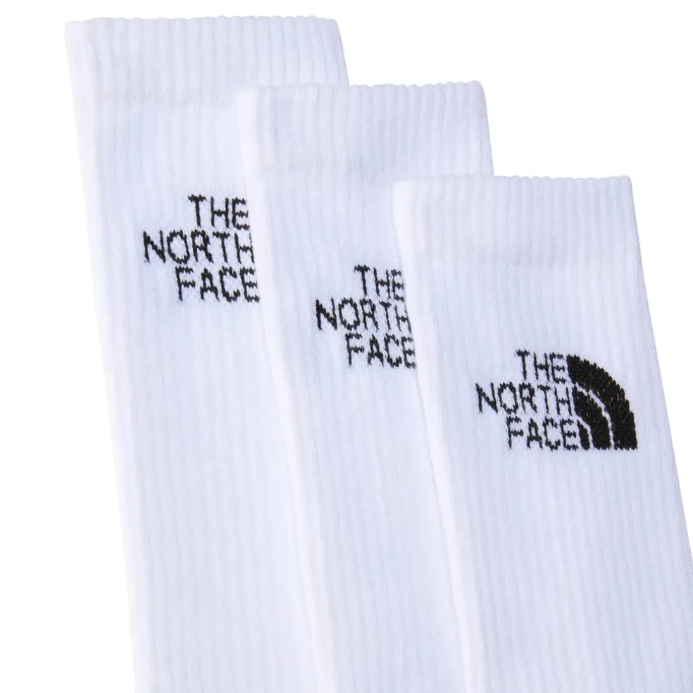 North Face Cush Crew Running Socks in White