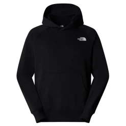 North Face Hooded Raglan Box Sweatshirt in Black