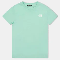 North Face North Face Teen S S Simple Dome Tee Tnf White in Beige