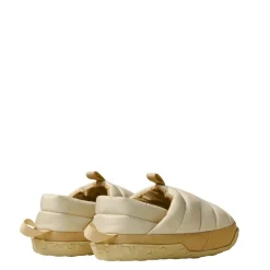 North Face Nuptse Gravel Khaki Stone Mules in Green