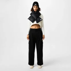 North Face Nuptse Scarf Tnf Black Tnf Black in Black