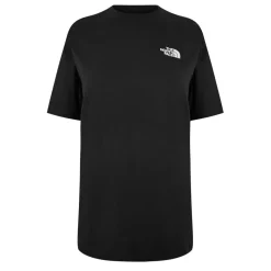 North Face Oversize Crew Neck Short Sleeve T-Shirt in Black