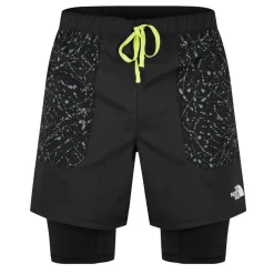 North Face Sunriser 2in1 Running Shorts in Black