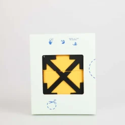 Off White Arrow AirPods Pro Case in yellow black