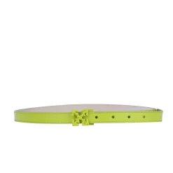 Off White Arrow Belt in Green