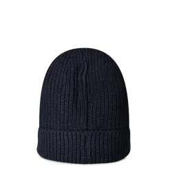 Off White Arrow Ribbed Beanie in Blue