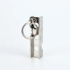 Off White Big Bar Charm in Silver