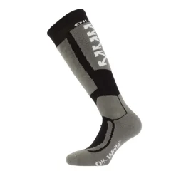 Off White Bounce Ski Socks in Grey White