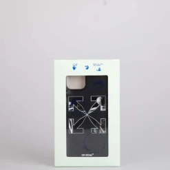 Off White Caravaggio Arrow iPhone 12 Pro Max Case in Black-White