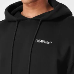 Off White Caravaggio Hoodie in Black