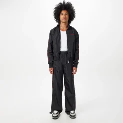 Off White Diagonal Tracktop in Black