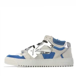 Off White Floating Arrow Trainers in White silver