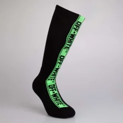 Off White Industrial Belt Socks in black green