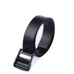 Off White Industrial Leather Belt in Black