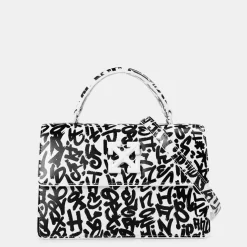 Off White Jitney 1.4 Graphic Print Cross Body with Detachable Strap in Multi