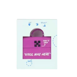 Off White Jitney Airpods Pro Case in Lilac