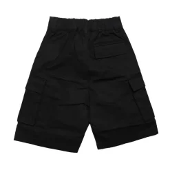 Off White Juniors Glow In The Dark Cargo Shorts in Black-White