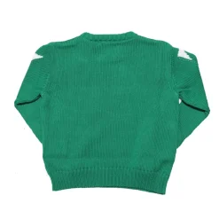 Off White Juniors Helvetica Sweatshirt in Green White
