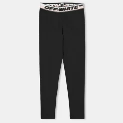 Off White Off Band Leggings in Black