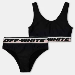 Off White Off Bikini in Black
