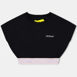 Off White Off Bl Tee in Black